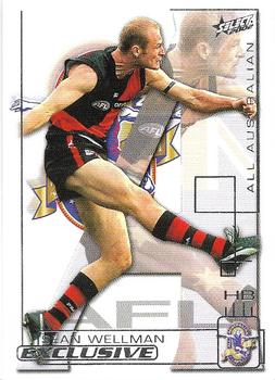 2002 Select AFL Exclusive - All Australian #AA5 Sean Wellman Front